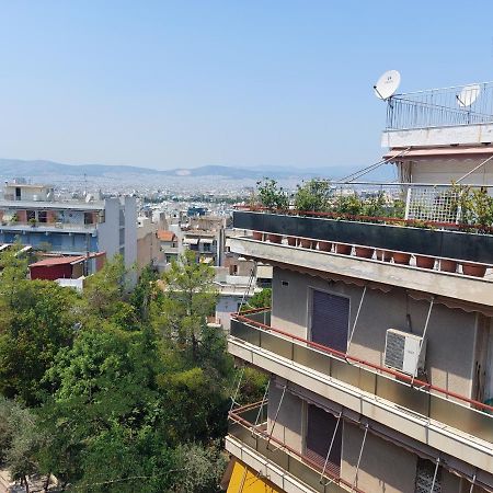 Όμορφο Ρετιρέ Στον Λυκαβηττό Με Θέα Την Αθήνα. Leilighet Eksteriør bilde