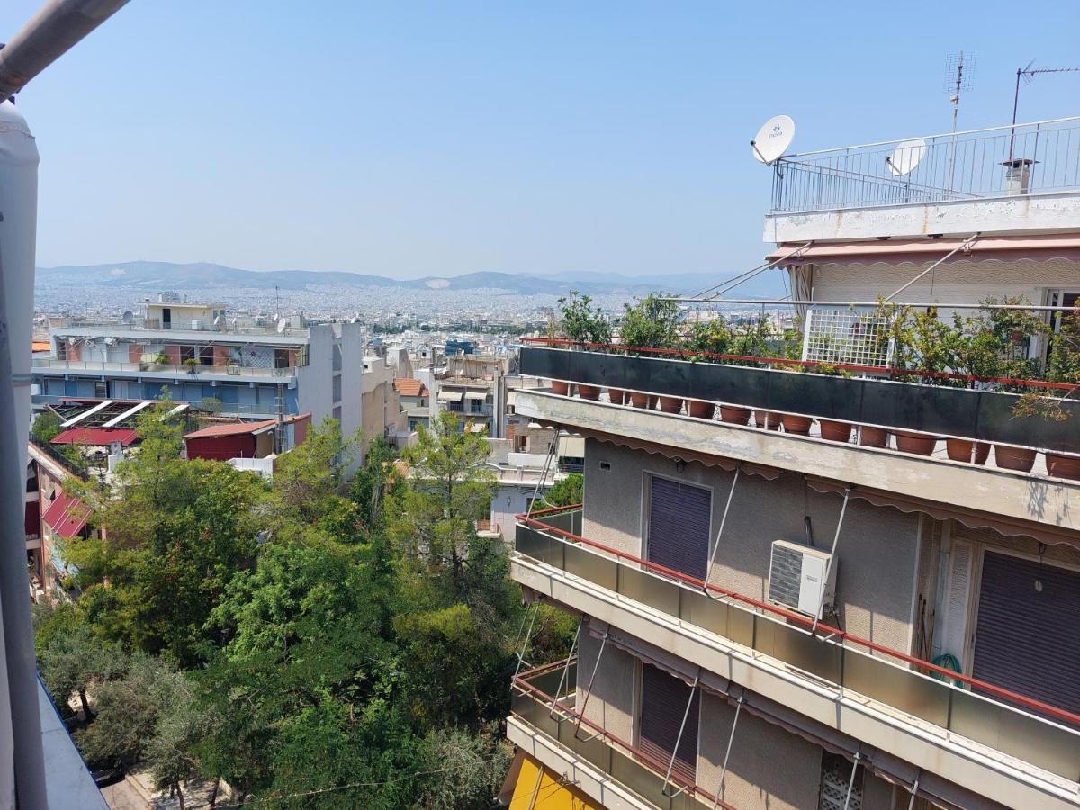 Όμορφο Ρετιρέ Στον Λυκαβηττό Με Θέα Την Αθήνα. Leilighet Eksteriør bilde