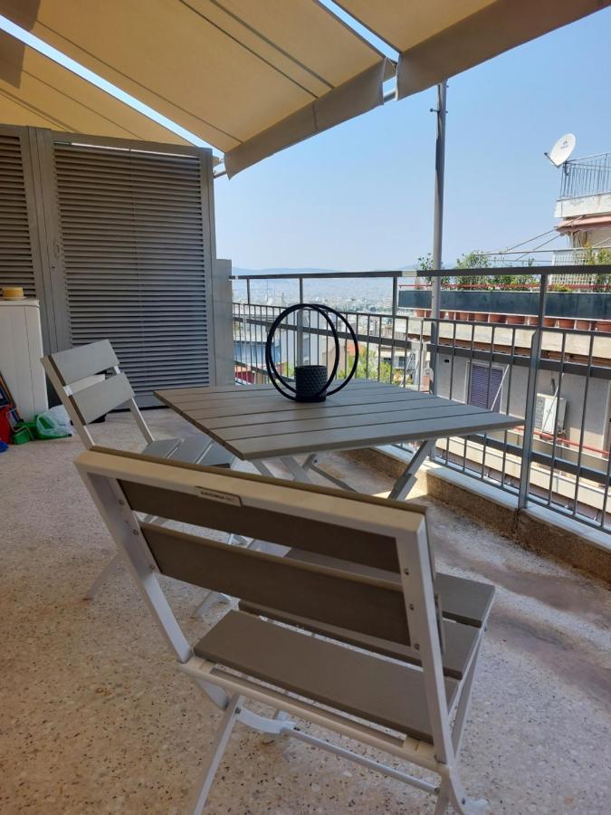 Όμορφο Ρετιρέ Στον Λυκαβηττό Με Θέα Την Αθήνα. Leilighet Eksteriør bilde